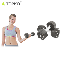 Ensemble d'haltères hexagonales en fonte de haute qualité 2 kg/3 kg/5 kg/10 kg pour la musculation et l'équipement de salle de sport à domicile