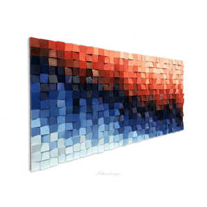 Mosaico de madera de Santa Mónica Arte de la pared Decoración - Product Image 2