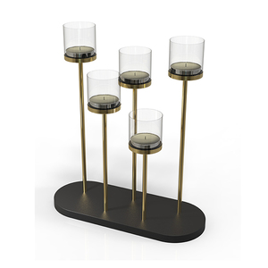 Royal <b>Tree</b> Bark 3 Tealight Iron <b>Candle</b> Holder for Easter for Dining Table Centerpiece Coffee Table Elegant Metal Royal <b>Candle</b> - Product Image 2