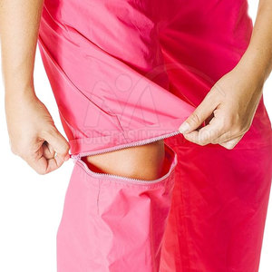 Pantalon de survêtement athlétique léger taille haute pour homme OEM, respirant, écologique, séchage rapide, en polyester/coton, pour le sport et les loisirs - Product Image 6