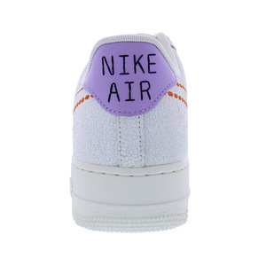 Nike Air Force 1 '07 SE รองเท้าผู้หญิงสี: สีขาว/สีส้ม/ใบเรือ100% ของแท้ - Product Image 4