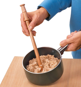 Acacia Wooden Porridge <b>Spurtle</b> Stirrer Sticks Custom Logo Wood Porridge <b>Spurtle</b> Scottish Best Price - Product Image 1