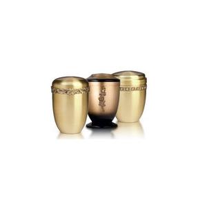 Dernières urnes de crémation pour la vente en gros de fournitures de funérailles de haute qualité pour adultes avec or et or Rose pour les cendres humaines - Product Image 1