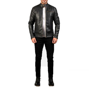 Men's Leather Jacket For Biker Distressed <b>Genuine</b> Leather Top Quality Material Jackets in Wholesale Price - Product Image 1
