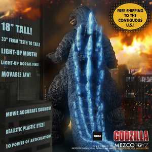 Figura de Acción de Godzilla de 30 cm con Luz y Sonido, Nueva, Juguete Militar para Coleccionar y Decorar, Juguete Anime ODM - Product Image 4