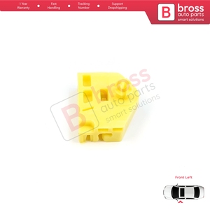 Clips de réparation de lève-vitre BWR5614-2 B avant gauche pour Kangoo MK2 FW KW 2007-2021 Citan W415 807212230R - Product Image 6