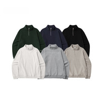 Sudadera de Algodón Grueso de Alta Calidad 400GSM para Hombre, Sudadera con Capucha Estilo Urbano, Logotipo Personalizado para Otoño, Ecológica