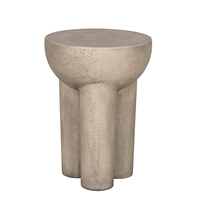 Fournisseur de jardin Table d'appoint écologique en béton Mobilier de jardin en béton de l'usine vietnamienne
