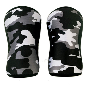 Custom Logo 7mm Neoprene Compression <b>Knee</b> <b>Sleeve</b> Wraps <b>for</b> Weight Lifting and Powerlifting Sports & Entertainment Product - Product Image 1