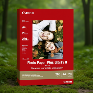 A4 <b>Glossy</b> II Photo <b>Paper</b> 20pcs PP 201 2311B019 High Quality Material for Professional Photography - Product Image 3