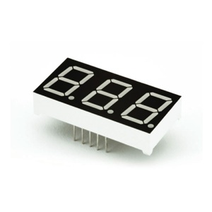 Manufacturer Wholesale Desktop <strong>Digital</strong> Signage 0.56 Inch Ultra-Red Customized <strong>7</strong> <strong>Segment</strong> <strong>Triple</strong> <strong>Digital</strong> <strong>LED</strong> <strong>Display</strong> From Taiwan - Product Image 1