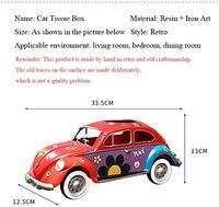 Porte-serviettes amusant en forme de voiture, design coloré, idéal pour la chambre des enfants, les fêtes d'anniversaire et les événements scolaires, et cadeaux en provenance d'Inde