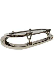 Espejo de Pared de Metal Náutico Tradicional Antiguo, Decoración de Ojo de Buey de Barco Pulido para Baño y Dormitorio - Product Image 4