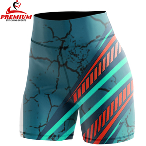 Shorts de cyclisme personnalisés pour femmes, course à pied, VTT, taille haute, blanc, shorts de vélo personnalisés pour femmes - Product Image 4
