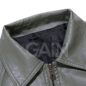 2025 Unisex Design Color Men <b>Genuine</b> <b>Leather</b> <b>Jacket</b> Custom High Quality Men Winter <b>Jacket</b> Wholesale - Product Image 2