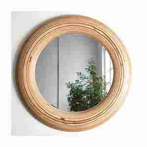 Hot Selling Handmade <b>Mirror</b> Costume Home Decor Round <b>Wooden</b> Frame Made In India With Top Quality - Product Image 5