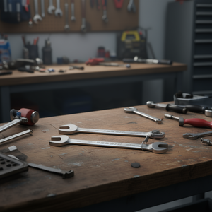 Colección de llaves de boca abierta métricas Facom - Product Image 3