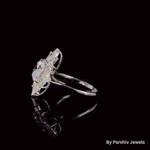 แหวนเพชรธรรมชาติหรูหราคุณภาพระดับพรีเมี่ยมสำหรับงานหมั้นและเหตุการณ์สำคัญโรแมนติก - Product Image 3