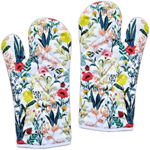 Gant de four double en coton de haute qualité style personnalisable Technics Feature Origin India - Product Image 1