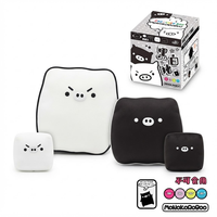 Jouet anti-stress Zoey Original, cochon noir et blanc, à remontée lente, en mousse PU non toxique, fabricant de jouets ASMR