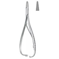 Meilleur kit d'instruments chirurgicaux dentaires TC Mathieu, porte-aiguille en acier inoxydable, forceps à pointe en carbure de tungstène, manuel, certifié CE