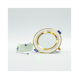 ไฟดาวน์ไลท์ LED แบบมินิมอลที่ทันสมัยมีขอบสีทองแม่พิมพ์อลูมิเนียมกันแสงสะท้อนผู้ผลิตจากเวียดนามราคาดีใช้ในบ้าน - Product Image 5