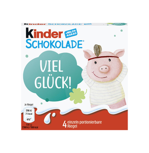 Kinderr Riegel 50g Pack de 4 Ingrédients : chocolat au lait entier 40 %, sucre 40 %, lait écrémé en poudre 18 % - Product Image 6