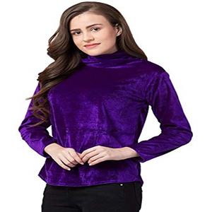 เสื้อลำลองผ้ากำมะหยี่สำหรับผู้หญิงเสื้อคอปกตั้งย้อมสีล้วนสำหรับฤดูหนาวบริการ OEM ตามสั่ง - Product Image 6