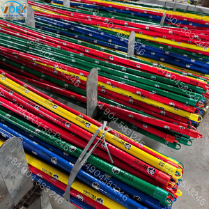 Manches en bois en gros pour balais et serpillères Panda revêtues de PVC, métal télescopique, durables et élégantes - Product Image 6