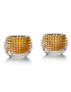 Candelabros de vidrio Linternas Estilo europeo Forma de bola Frascos de vidrio para velas Color dorado para la decoración del hotel en el hogar - Product Image 1