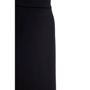 กระโปรงทรงดินสอสีดำแบบทางการพร้อมเข็มขัดรัดเอว - Product Image 2