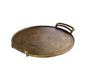 Bandeja Rectangular de Metal Ecológica Hecha a Mano con Precio de Mayoreo, Color Personalizado para Uso en el Hogar, Cocina y Hotel, Alta Calidad - Product Image 3