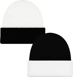 2025 New Design Wool/Cotton Breathable Waterproof Jacquard Unisex Adult Beanie Hats OEM Service Wholesale Custom Made High - Product Image 1