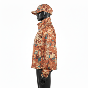 Chaqueta Softshell para Mujer, Poliéster y Elastano, Forro Polar, Diseño de Paneles con Estampado Completo, Logotipo Sublimado - Product Image 3