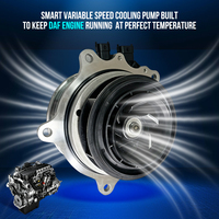 2137201 2184198 2267059 Pompe à eau électrique pour moteur diesel Paccar DAF Euro 6 MX-11 Système de refroidissement du moteur Pièces de moteur de camion