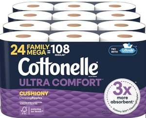 Asequible Cottonelle Ultra Comfort papel higiénico y papel de toalla 30 Mega rollos para la venta - Product Image 4