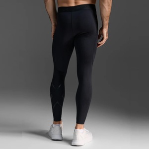 Nueva llegada al por mayor: Mallas deportivas de compresión para hombre, de alta elasticidad, resistentes a la decoloración y ecológicas, ideales para correr, baloncesto y gimnasio. - Product Image 2