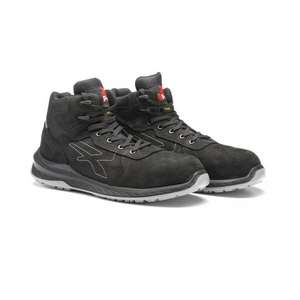 Chaussures de sécurité noires U-POWER High Tweed ESD S3 CI SRC pour les environnements de travail - Product Image 2