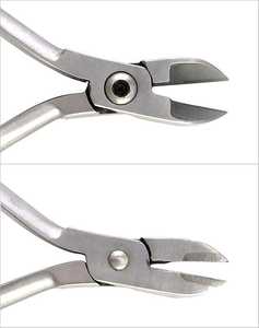 Instruments orthodontiques, coupe-fil dentaire manuel en acier inoxydable, pinces de haute qualité pour couper les fils d'arc, ajustement des appareils dentaires - Product Image 4