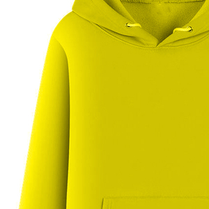 New Trend High Quality <b>Thick</b> Cotton <b>Fleece</b> Blank Plain Heavyweight Oversized Plus Size <b>Men's</b> Black Eco-Friendly Winter Hoodies - Product Image 3