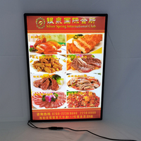Afficheur LED vertical ultra-mince WEIMA, couleur pleine, A3, 5000 lumens, résistant à la poussière, résistant aux chocs, écologique, portable