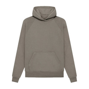 Vente en gros 100% coton à capuche solide hommes hiver à capuche sweat à capuche nouveauté OEM logo personnalisé imprimé coupe-vent - Product Image 2