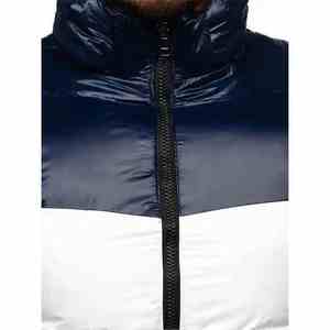 Fournisseurs vérifiés Vestes en gros Veste pour hommes Manteau épais mince extérieur chaud à capuche décontracté Vestes bouffantes pour homme - Product Image 3