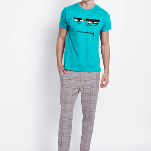 Ropa de calle personalizada impresa en blanco personalizada serigrafiada manga corta hombres 3D polvo impreso 200g 100% algodón orgánico - Product Image 3