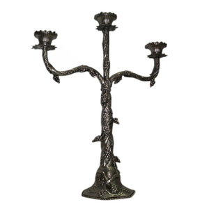 Candelabre en métal aluminium de luxe à cinq bras, décoration de Noël pour la maison et l'hôtel, porte-bougie décoratif avec articles d'éclairage décoratifs - Product Image 5