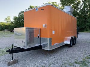 Wecare - Camioneta de Comida Pequeña, Mini Remolque de Comida, Carrito Móvil de Helados y Bocadillos - Product Image 6