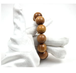 ลูกปัดไม้ธรรมชาติมาลาสำหรับสวดมนต์สำหรับทำเครื่องประดับงานฝีมือใช้ทำด้วยมือสำหรับกำหนดขนาดราคาถูก - Product Image 5