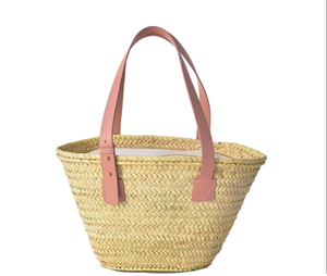 Sac en paille tendance, Panier en paille, Sac naturel, Sac de plage, Sac fait main, Sac marocain, Panier marocain - Product Image 1