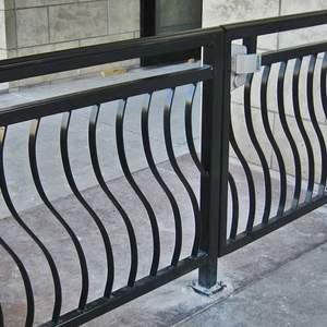 Clôture en fer forgé classique PRIMA, périmètre personnalisé, décorative, robuste, sûre, <span class=keywords><strong>barrière</strong></span> professionnelle, balustrade - Product Image 6