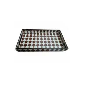 Wonderful Design with High Quality 100% Natural Bone Inlay Serving Tray and New Look for Use Restaurant - Product Image 2